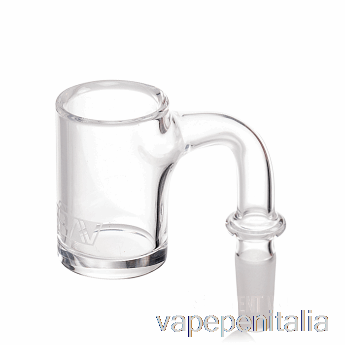 Vape In Italia Grav 10mm Secchiello Al Quarzo Senza Saldatura Banger 90 Gradi